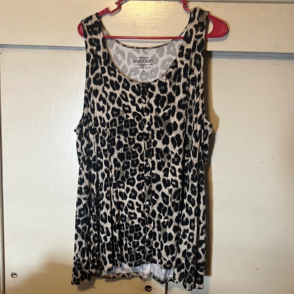 Torrid Super Soft Scoop Neck Tank Top-Torrid Brand size 3